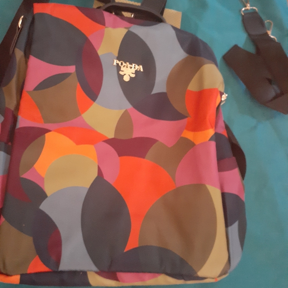 Multi Colored Anti-theft purse